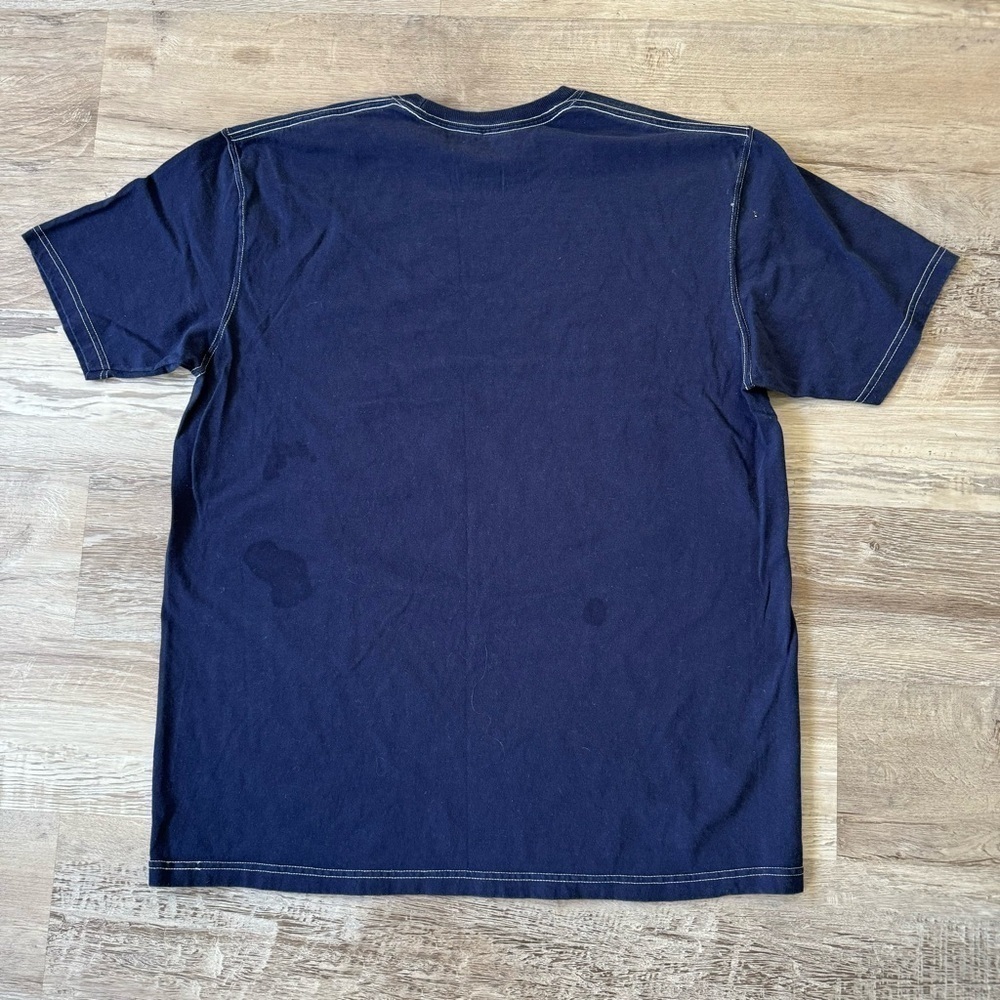 Michigan Wolverines College t shirt navy blue yellow men’s XL - Picture 4 of 4